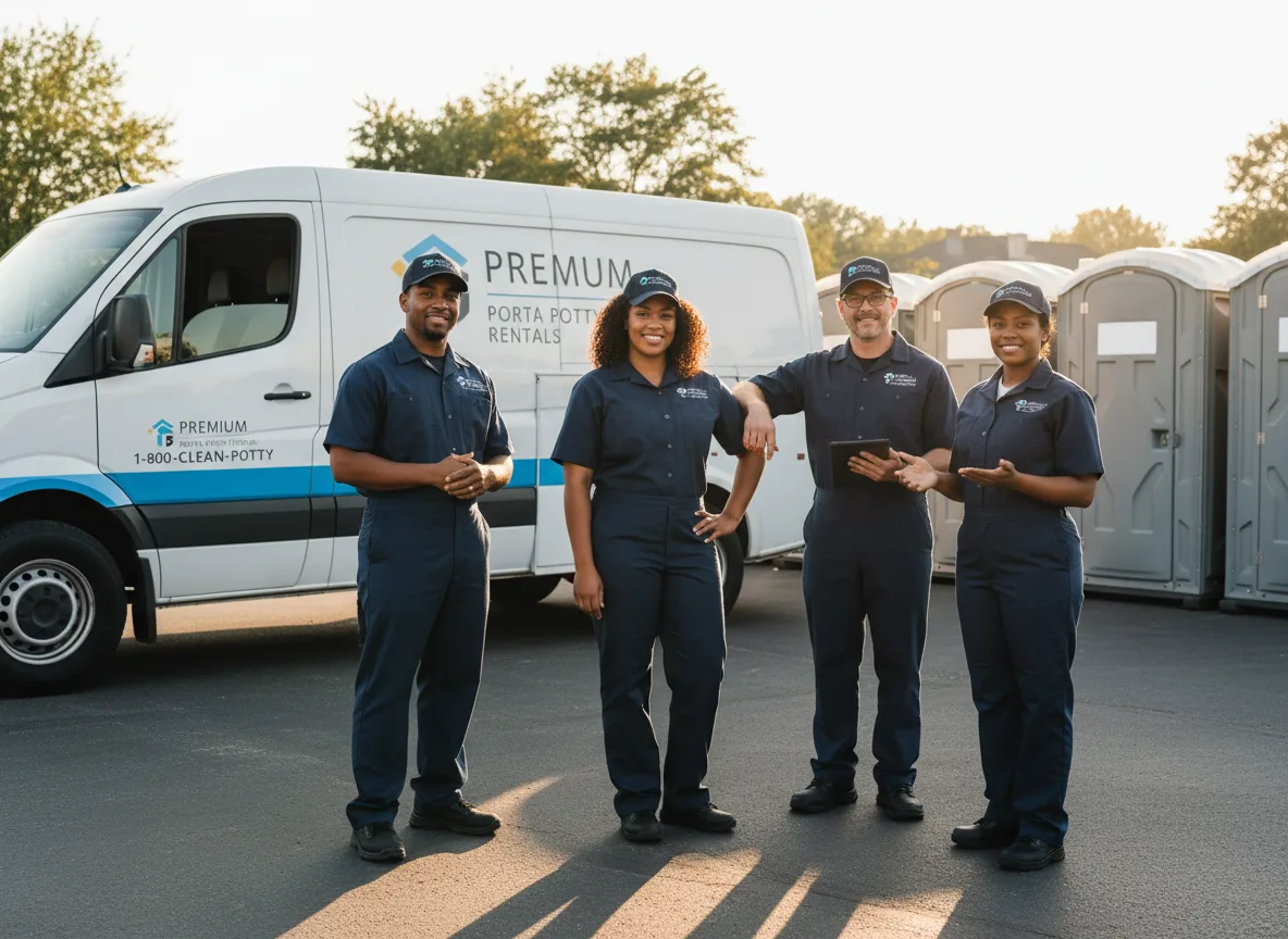 VIP Portable Toilets company in Enterprise, WV